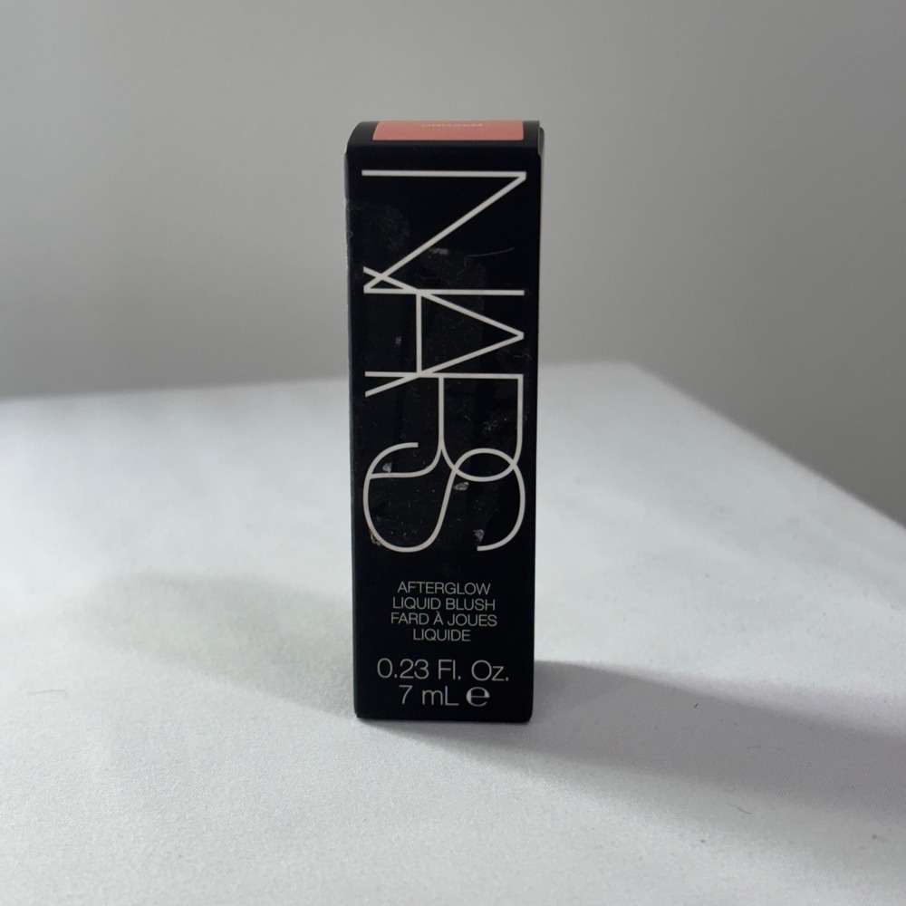 NARS Afterglow Liquid Blush Orgasm 0.23oz 7ml Peachy Pink Shimmer New in Box